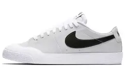 Nike: Серые кеды  Blazer Low