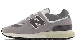 New Balance: Серые кроссовки  574