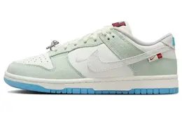 Nike: Белые кеды  Dunk Low