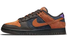 Nike: Чёрные кеды  Dunk Low Retro