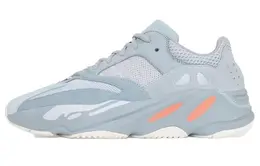 adidas: Голубые кроссовки  Yeezy Boost 700