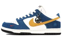 Nike: Белые кеды  Dunk Low