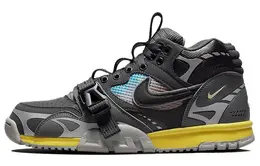 Nike: Тёмные кроссовки  Air