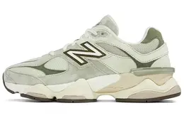 New Balance: Зелёные кроссовки  9060