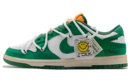 Nike: Зелёные кеды  Dunk Low