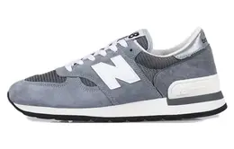 New Balance: Серые кроссовки  990