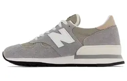 New Balance: Серые кроссовки  990