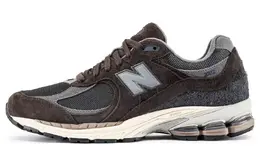 New Balance: Коричневые кроссовки  2002R