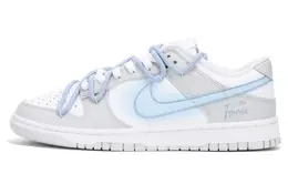 Nike: Белые кеды  Dunk Low