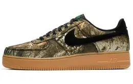 Nike: Коричневые кеды  Air Force 1 Low