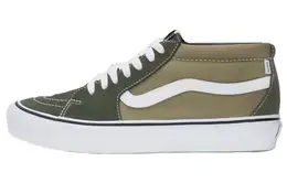 VANS: Кеды  Vault цвета хаки