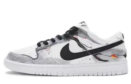 Nike: Белые кеды  Dunk Low Retro