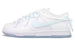 Nike: Белые кеды  Dunk Low