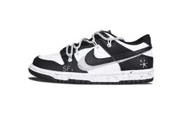 Nike: Белые кеды  Dunk Low