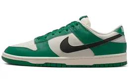 Nike: Зелёные кеды  Dunk Low Retro