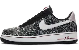 Nike: Чёрные кеды  Air Force 1 Low