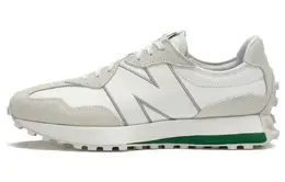 New Balance: Бежевые кроссовки  327