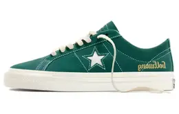 Converse: Зелёные кеды  One Star Pro