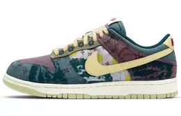 Nike: Синие кеды  Dunk Low SP