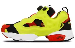 Reebok: Жёлтые кроссовки  InstaPump Fury