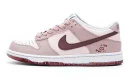 Nike: Розовые кеды  Dunk Low