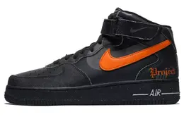 Nike: Чёрные кеды  Air Force 1