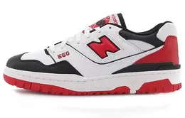 New Balance: Белые кеды  550