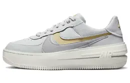 Nike: Серые кеды  Air Force 1