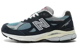 New Balance: Синие кроссовки  990