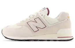 New Balance: Бежевые кроссовки  574