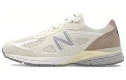 New Balance: Бежевые кроссовки  990