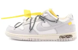 Nike: Белые кеды  Dunk Low