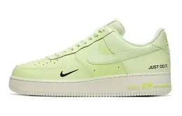 Nike: Зелёные кеды  Air Force 1