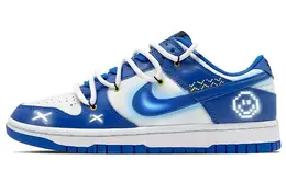 Nike: Белые кеды  Dunk Low