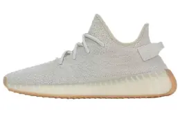 adidas: Серые кроссовки  Yeezy Boost 350 v2