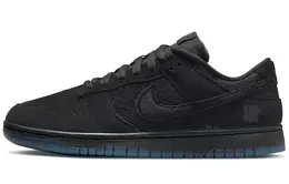 Nike: Чёрные кеды  Dunk Low SP