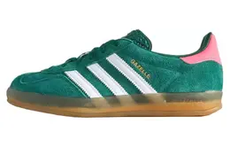 adidas: Зелёные кеды  Gazelle Indoor