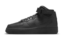 Nike: Чёрные кеды  Air Force 1