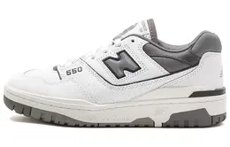 New Balance: Белые кеды  550