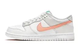 Nike: Белые кеды  Dunk Low