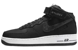 Nike: Чёрные кеды  Air Force 1