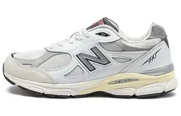 New Balance: Белые кроссовки  990