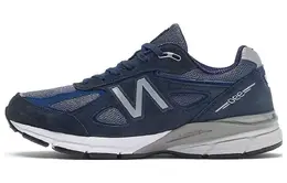 New Balance: Синие кроссовки  990