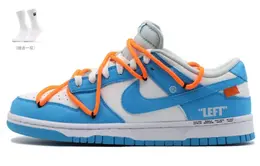 Nike: Белые кеды  Dunk Low