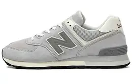 New Balance: Серые кроссовки  574