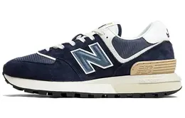 New Balance: Синие кроссовки  574