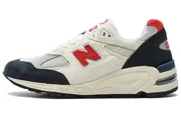 New Balance: Белые кроссовки  990