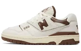 New Balance: Белые кеды  550