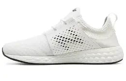 New Balance: Белые кроссовки 
