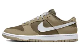 Nike: Зелёные кеды  Dunk Low Retro